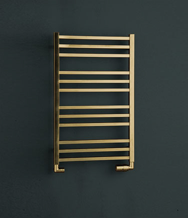 Brushed Ladder Gold Towel Rail (113FG)