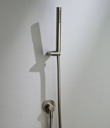 Brushed Nickel Handheld Shower Head (36EE)