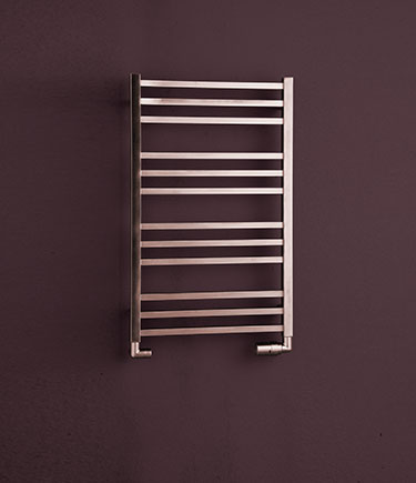 Brushed Rose Gold Cubic Ladder Towel Rail (113RG)