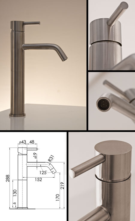 Noa Tall Basin Tap (49B)