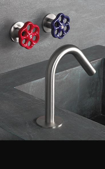Flower Stainless Steel Taps Collection
