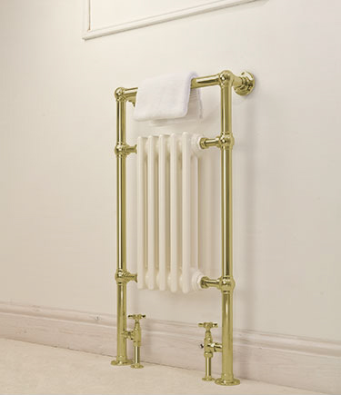 Charleston Brass Towel Radiator (57KBR)
