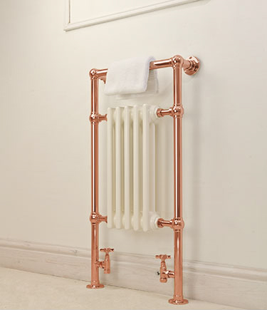 Charleston Copper Towel Radiator (152D)