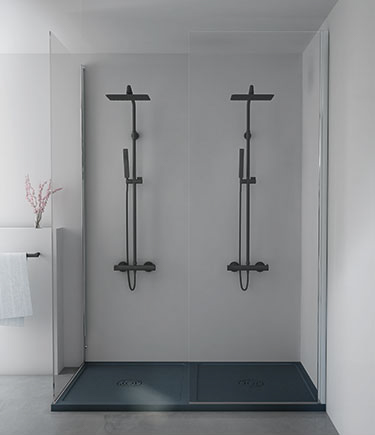 Chic XX Large Double Shower Tray (76ECD)