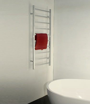 Chrome Ladder Towel Radiator (58D)