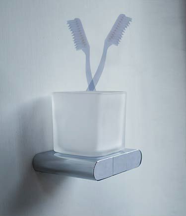 Spa Chrome Wall Mounted Toothbrush Holder (162E)