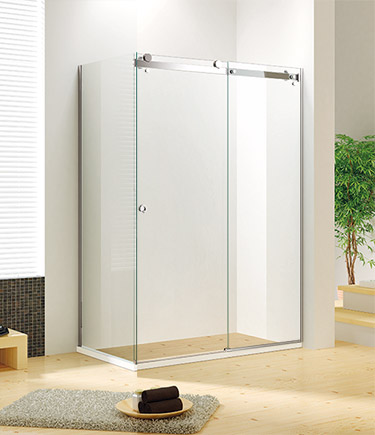 Viennese Chrome Sliding Door Shower Enclosure 