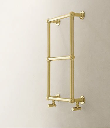 Classic Ball Jointed Gold Towel Rail (111EE)