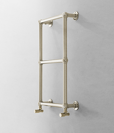 Classic Ball Jointed Nickel Towel Warmer (112LL)
