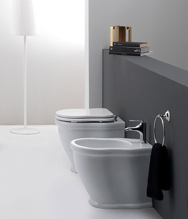 Classic Baroque Back to Wall Bidet (160E)