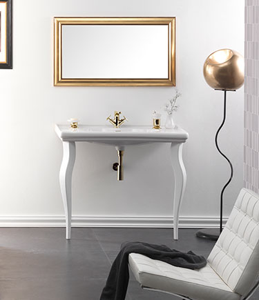 Ceramic, Wood or Glass Washstands