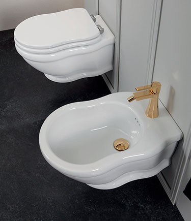Classic Baroque Wall Mounted Bidet (160G)