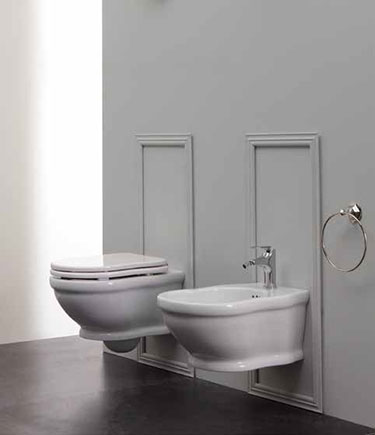 Classic Baroque Wall Mounted Toilet (160F)