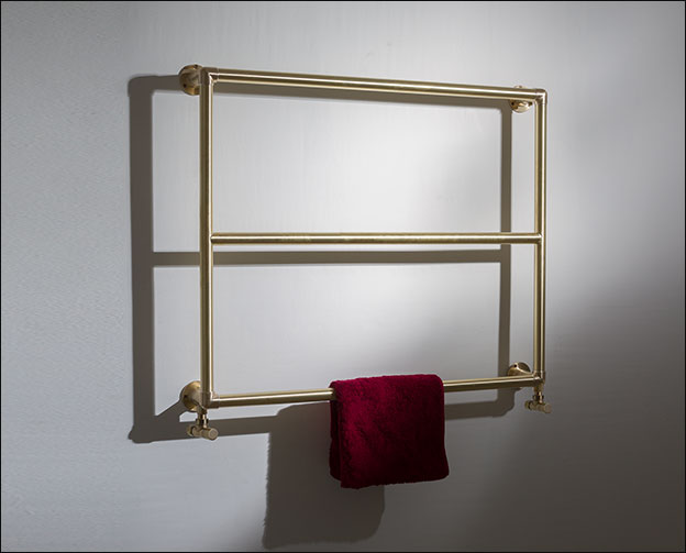 Brass sales radiator bathroom