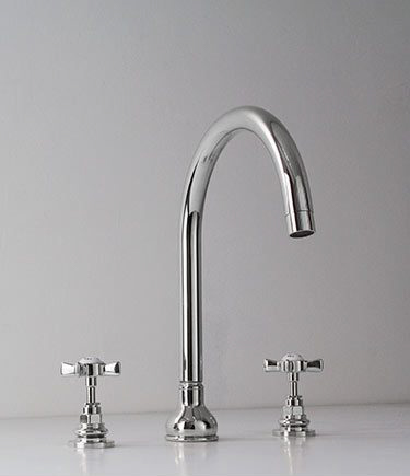 Classic 3 Piece Basin Taps (50CC)