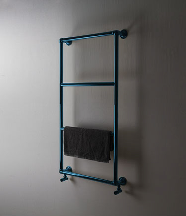 Classic Blue Chrome Towel Warmer (57BLU)