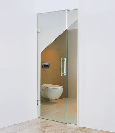 Clear View Frameless Shower Door (73L)