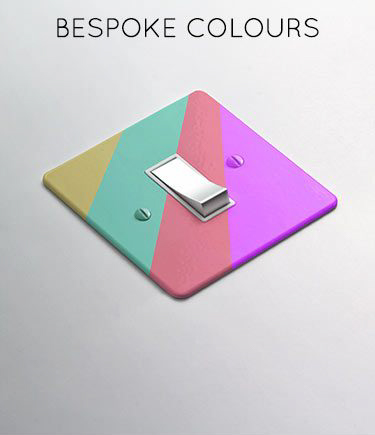 Bespoke Coloured Light Switches & Sockets