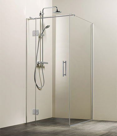 Contemporary Frameless Shower 10mm Glass (68K)