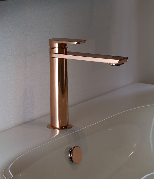 Copper shop taps bathroom