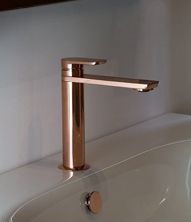 Copper Basin Mixer (35AA)