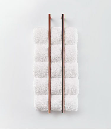 Copper Towel Hanging Rail (56F)