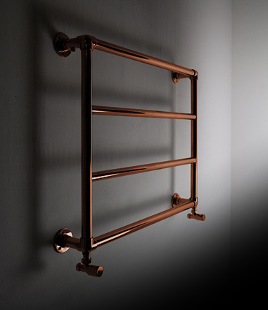 Copper Classic Joint Multi Rail Towel Warmer (11CP)