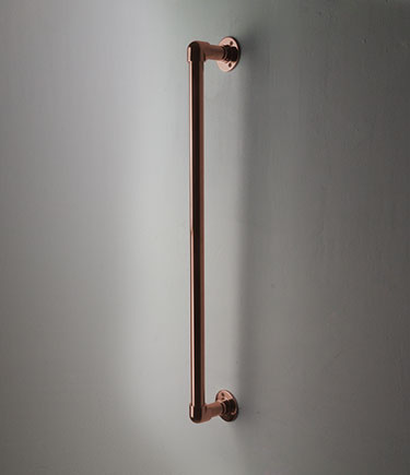 Classic Copper Straight Grab Rail (150JC)