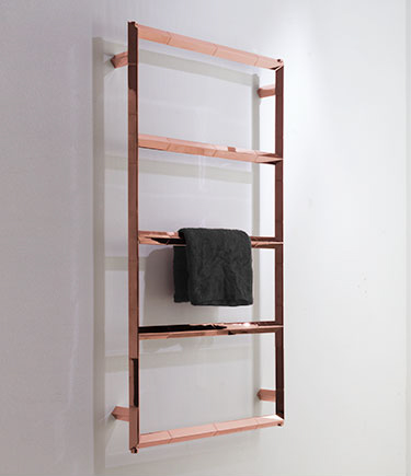 Copper Diamond Towel Radiator (108C)