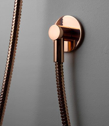 Copper Shower Wall Elbow (35KK)