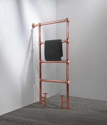 Copper Henry Freestanding Towel Warmer (57ZCP)