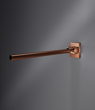 Helo Copper Hinged Straight Grab Bar (HCP6)