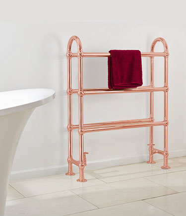 Horse Copper Towel Radiator (152U)