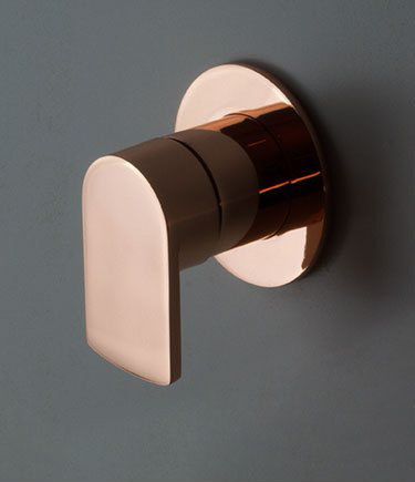 Copper Single Lever Shower Valve (35MM)