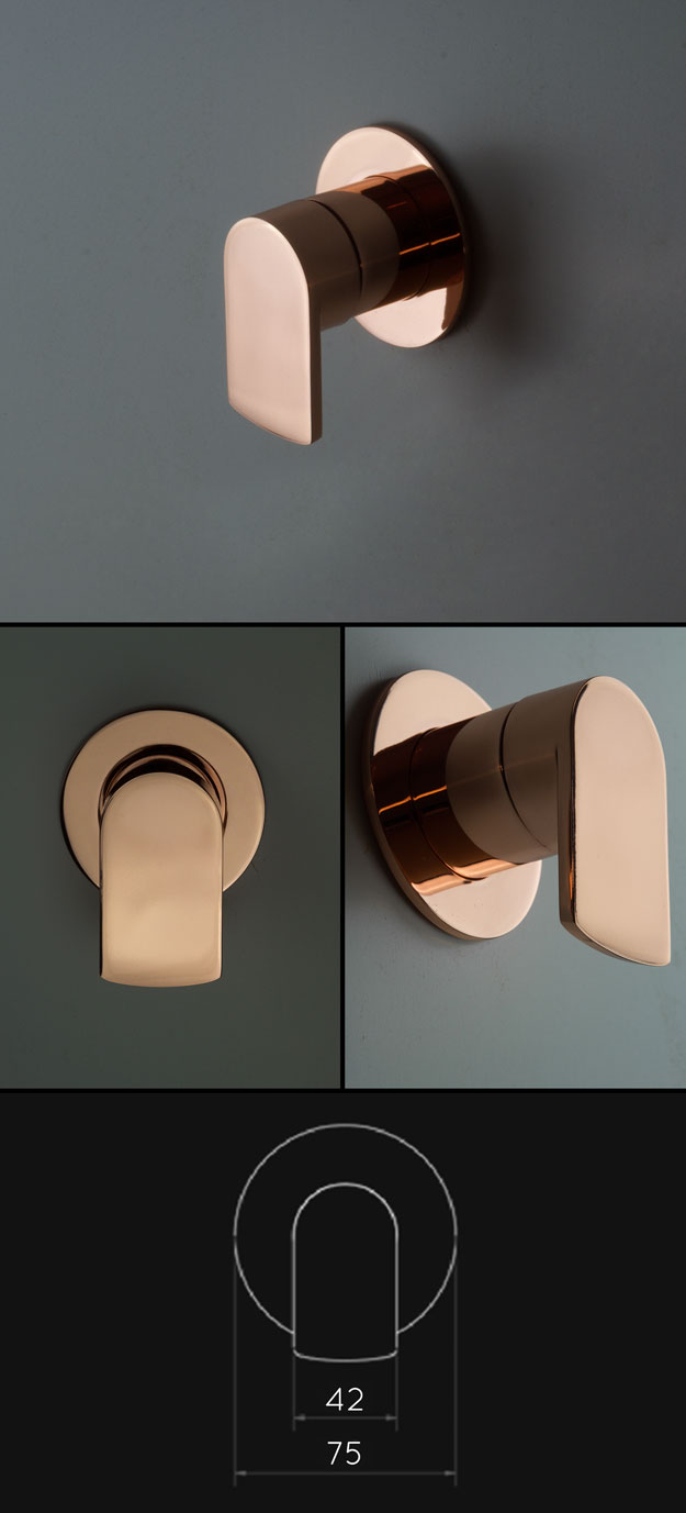 Copper Finish Shower Heads Copper Bathroom Taps Luxury Showers