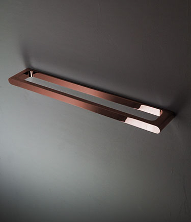 Spa Copper Towel Hanger Rail (162KC)