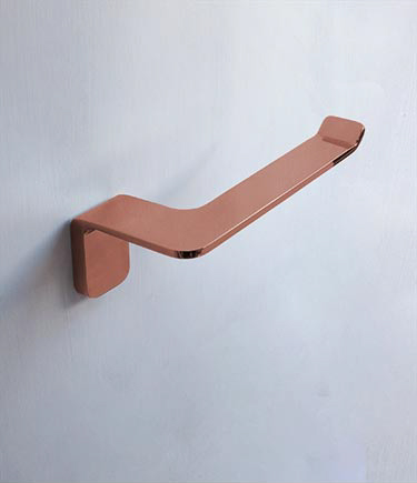 Spa Copper Slim Toilet Roll Holder (162FC)