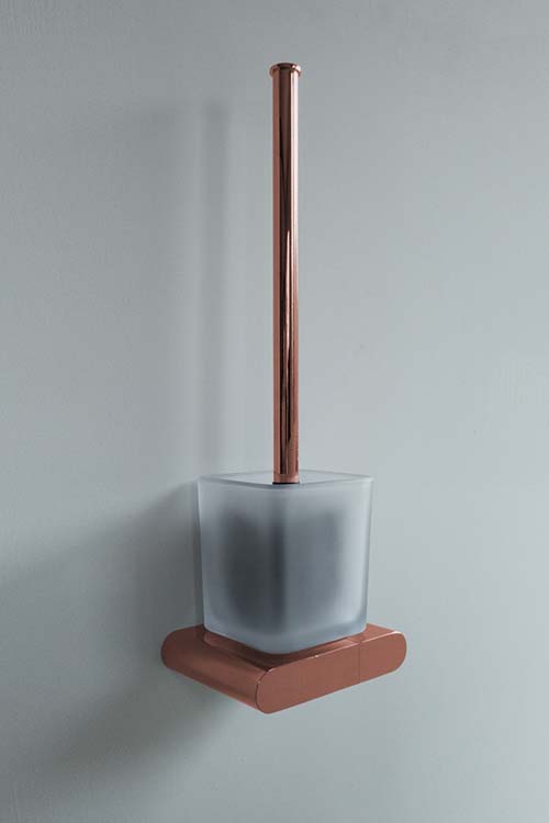 Copper toilet brush holder deals