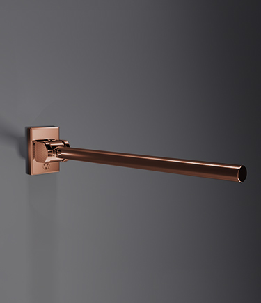 Etch Copper Hinged Straight Grab Bar (CET10)