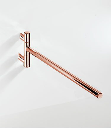 Copper Adjustable Towel Hanging Rail (56G)
