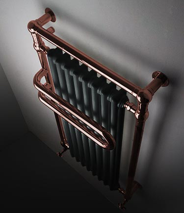 Copper electric towel rail online