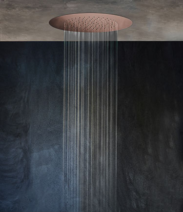 Wafer Copper Rainfall Shower Head (75LC)