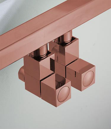 Copper Cubic Angled Valves (V6AC)