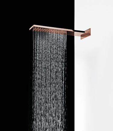 Soak Copper Rain & Waterfall Shower Head (77ZC)