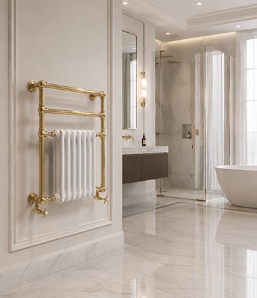 Copperfield Natural Brass Towel Warmer (57TUB)