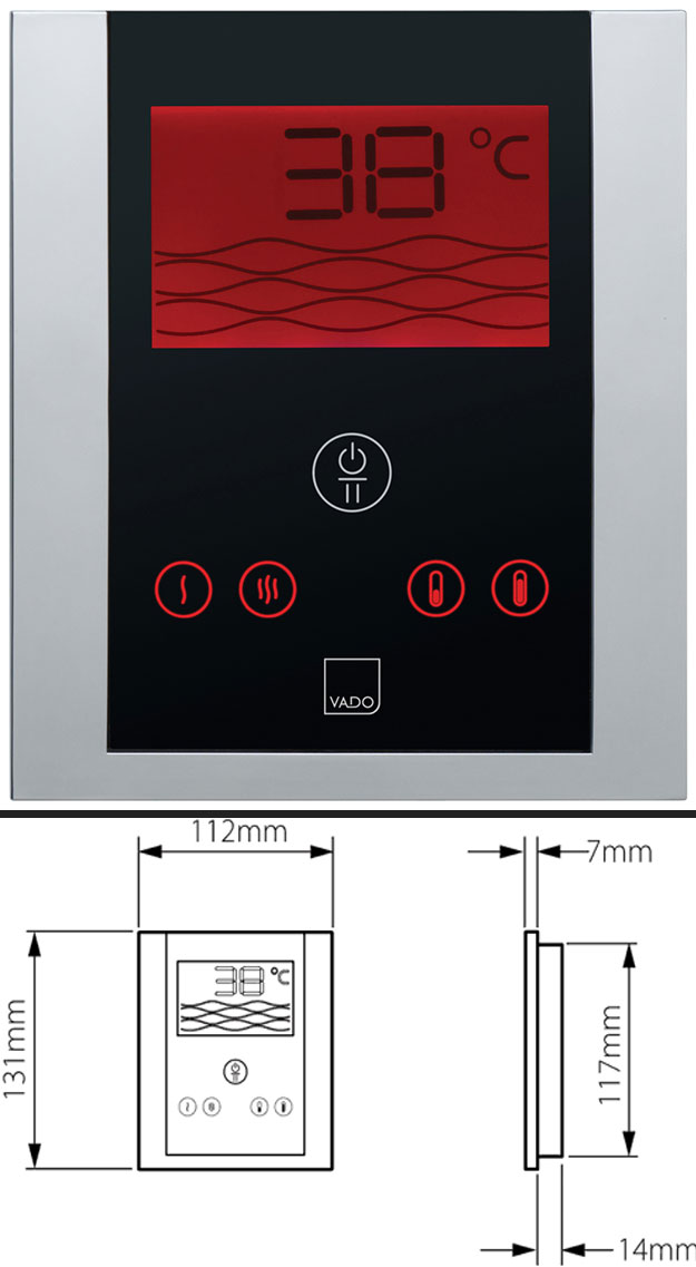 Digital Shower Valve & Diverter (EXD3)