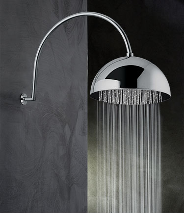 Dome Stainless Shower Head (75H)