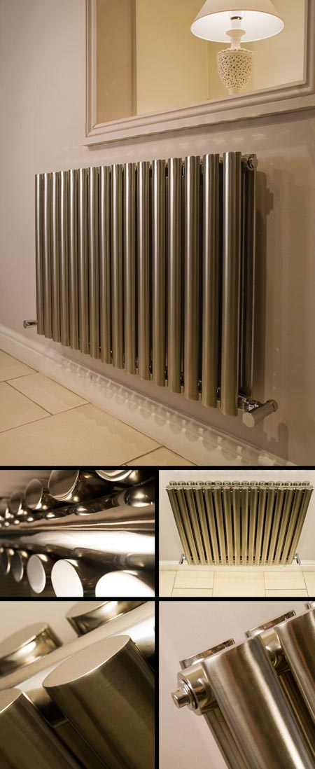 Double Oval Stainless Steel Radiator (103K)