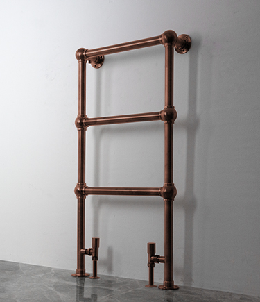 Antique Copper Eden Ball Jointed Towel Rail (57LAC)