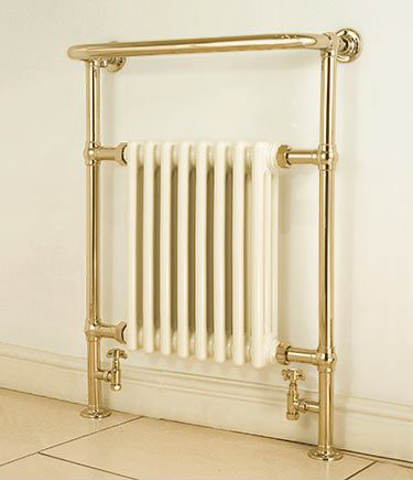 Edwardian Gold Towel Radiator (111HH)